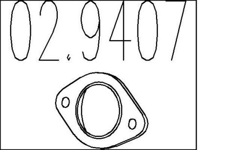 Монтажне кільце mts 02.9407 на Рено Espace