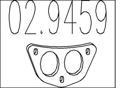 Монтажне кільце mts 029459 на Форд Эскорт