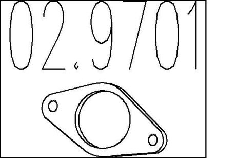 Монтажне кільце mts 02.9701 на Rover 25