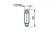 Автолампа C10W 11x35 12V 10W SV8,5 NARVA 173163000