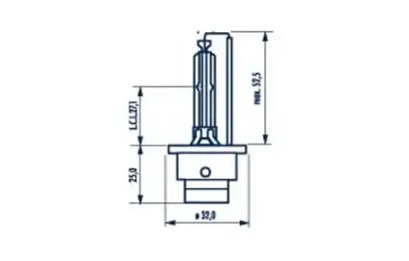 Автолампа ксенонова NARVA 840023000
