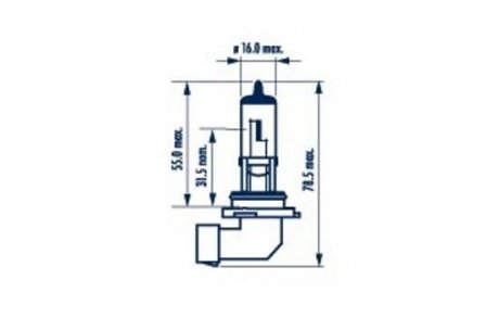 Автолампа narva 480063000