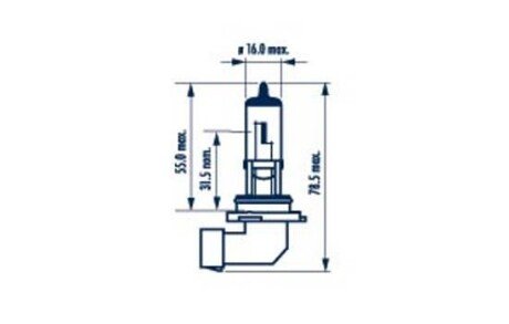 Автолампа narva 480953000