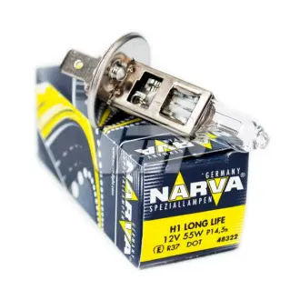 Автолампа Narva H1 LL 12V 55W NARVA 48322 Ауди 90