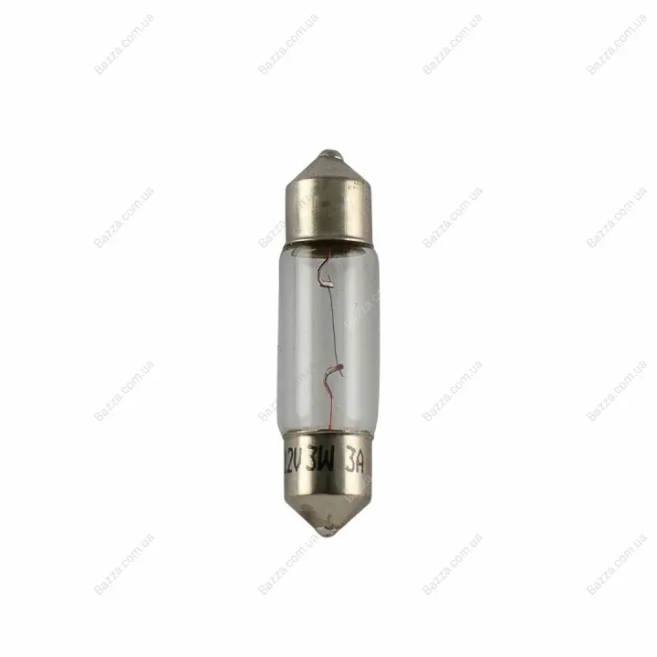 C3W, 12V 3W SV7,5 8x28 |FESTOON LAMPS| 10шт NARVA 17094 (фото 1)
