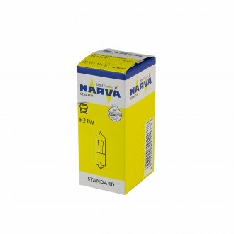 H21W 24V 21W BAY9s |MINIATURE HALOGEN LAMPS| narva 68196