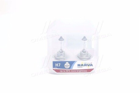 Лампа накаливания SET H7 12V 55W PX26d RANGE POWER +90 (к-т 2шт) narva 48047S2 на Фольксваген Шаран