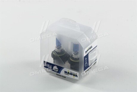 Лампа накаливания TWIN SET HB4 12V 55W RANGE POWER WHITE narva 48626S2 на Мерседес W211