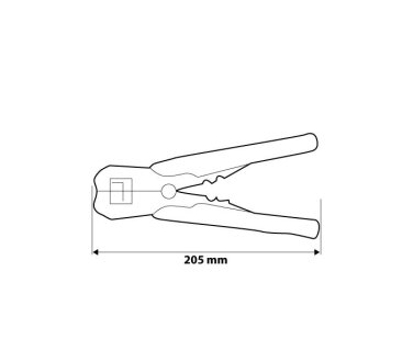 Знімач ізоляції neo tools 01500