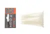 Стяжки кабельні EXTREME 2,5 × 100 мм, білі 100 шт. NEO TOOLS 01647