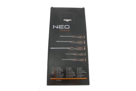 Викрутки 5 шт. neo tools 04240