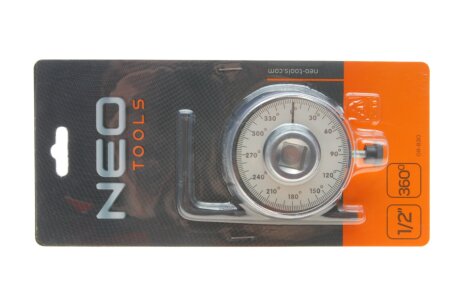 Кутомір для догвинчування гвинтів, 1/2" neo tools 08830