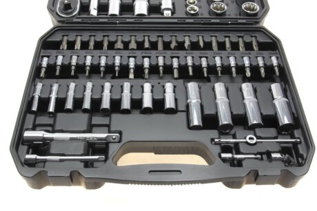 Головки змінні 86 шт., 1, 2, 1/4" CrV neo tools 10060