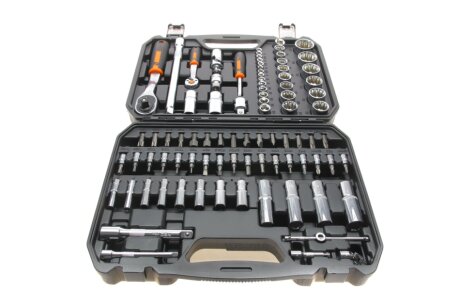 Головки змінні 86 шт., 1, 2, 1/4" CrV neo tools 10060