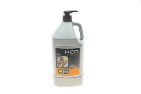 Гель-паста для миття рук 4L (жовтий) neo tools 10406