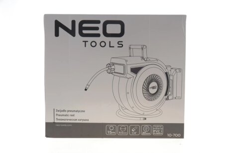 Котушка пневматична, композит, 9,5 мм x 15 м neo tools 10700