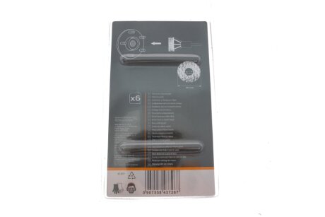 Шліфувальні круги для очищення ступиці 6 шт. neo tools 11135