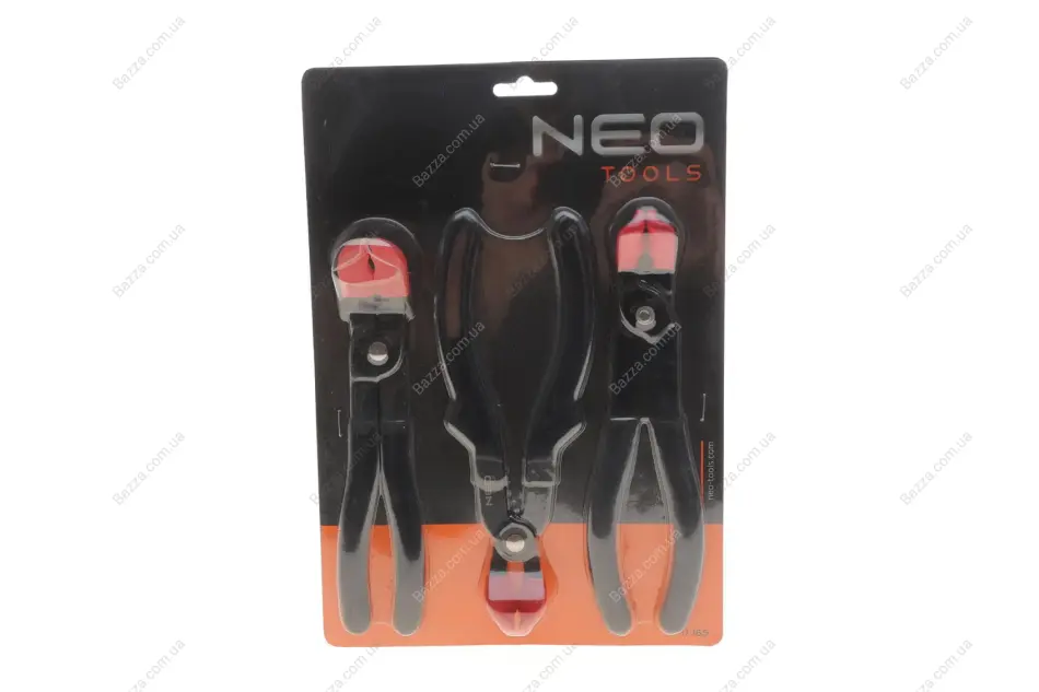 Пласкогубці для знімання дротів запалювання 3 шт. NEO TOOLS 11165
