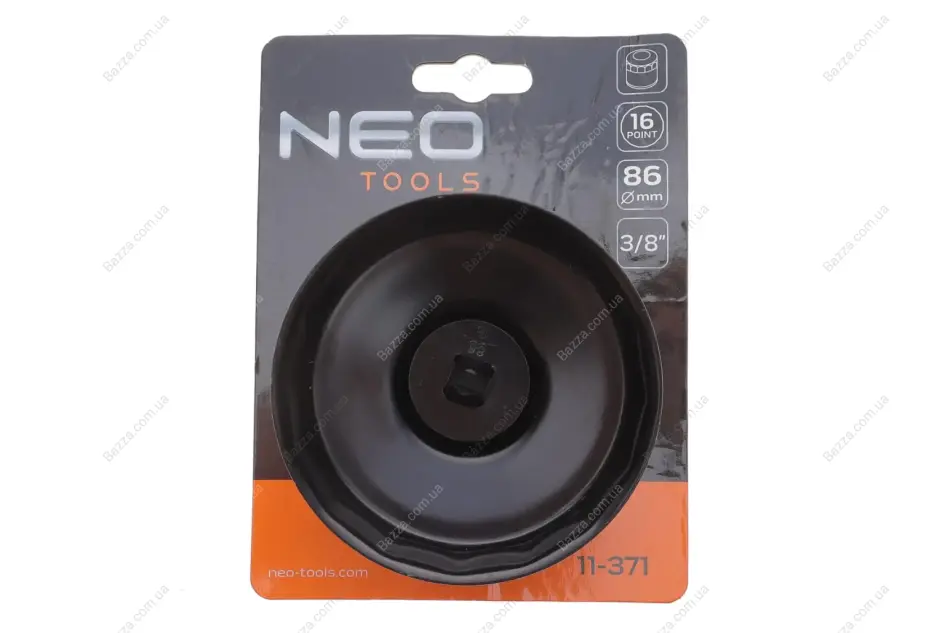 Головка змінна масляного фільтра 86 мм, 16 кут NEO TOOLS 11371