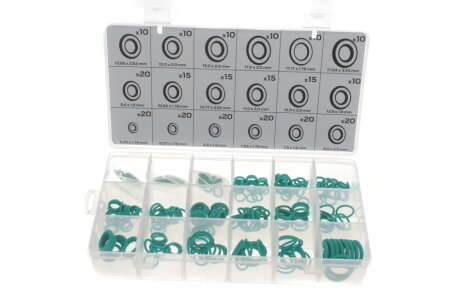 Прокладки (O-ring HNBR), набір 270 шт. neo tools 11976