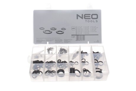 Прокладки (O-ring NBR), набір 225 шт. neo tools 11977