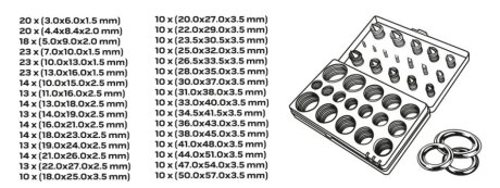 Прокладки, набір 419 шт. neo tools 11983