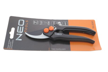 Секатори обхідні 185 мм, діапазон до 15 мм, регульований крок neo tools 15200