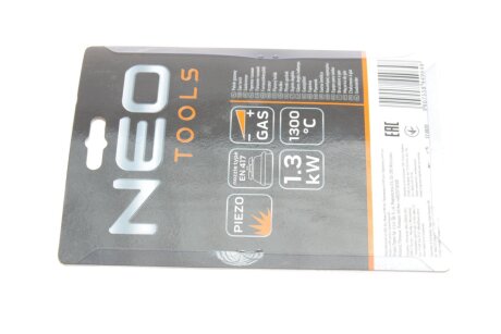 Привинчиваемая газовая горелка neo tools 20025