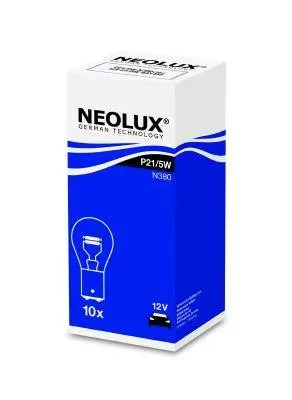 Лампа Neolux P21/5W 12V 21/5W BAY 15d NEOLUX N380