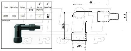 Крышка трамблера ngk LB05E