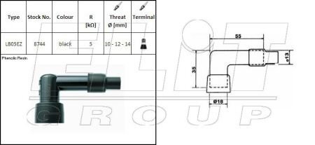 Кришка трамблера ngk LB05EZ