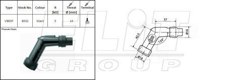 Свічка запалювання ngk VB05F