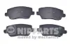 Передні тормозні (гальмівні) колодки Nipparts N3600337 (фото 1)