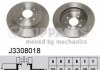 Вентилируемый тормозной диск nipparts J3308018