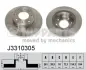 Гальмiвнi диски nipparts J3310305