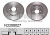 Вентилируемый тормозной диск nipparts N3308027