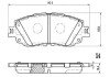 Передні тормозні (гальмівні) колодки nipparts N3602155