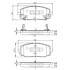Передні тормозні (гальмівні) колодки nipparts J3600323