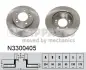Передний тормозной диск nipparts N3300405