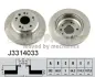 Задний тормозной диск nipparts J3314033