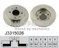 Задний тормозной диск nipparts J3315026