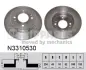 Задний тормозной диск nipparts N3310530
