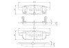 Задні тормозні (гальмівні) колодки nipparts N3618002
