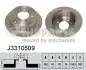 Задний тормозной диск nipparts J3310509
