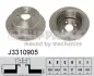 Задній гальмівний (тормозний) диск Nipparts J3310905 (фото 1)