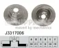 Задній гальмівний (тормозний) диск Nipparts J3317006 (фото 1)