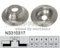 Задний тормозной диск nipparts N3310317