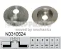 Задній гальмівний (тормозний) диск Nipparts N3310524 (фото 1)