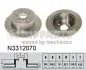 Задний тормозной диск nipparts N3312070