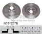 Задній гальмівний (тормозний) диск Nipparts N3312078 (фото 1)